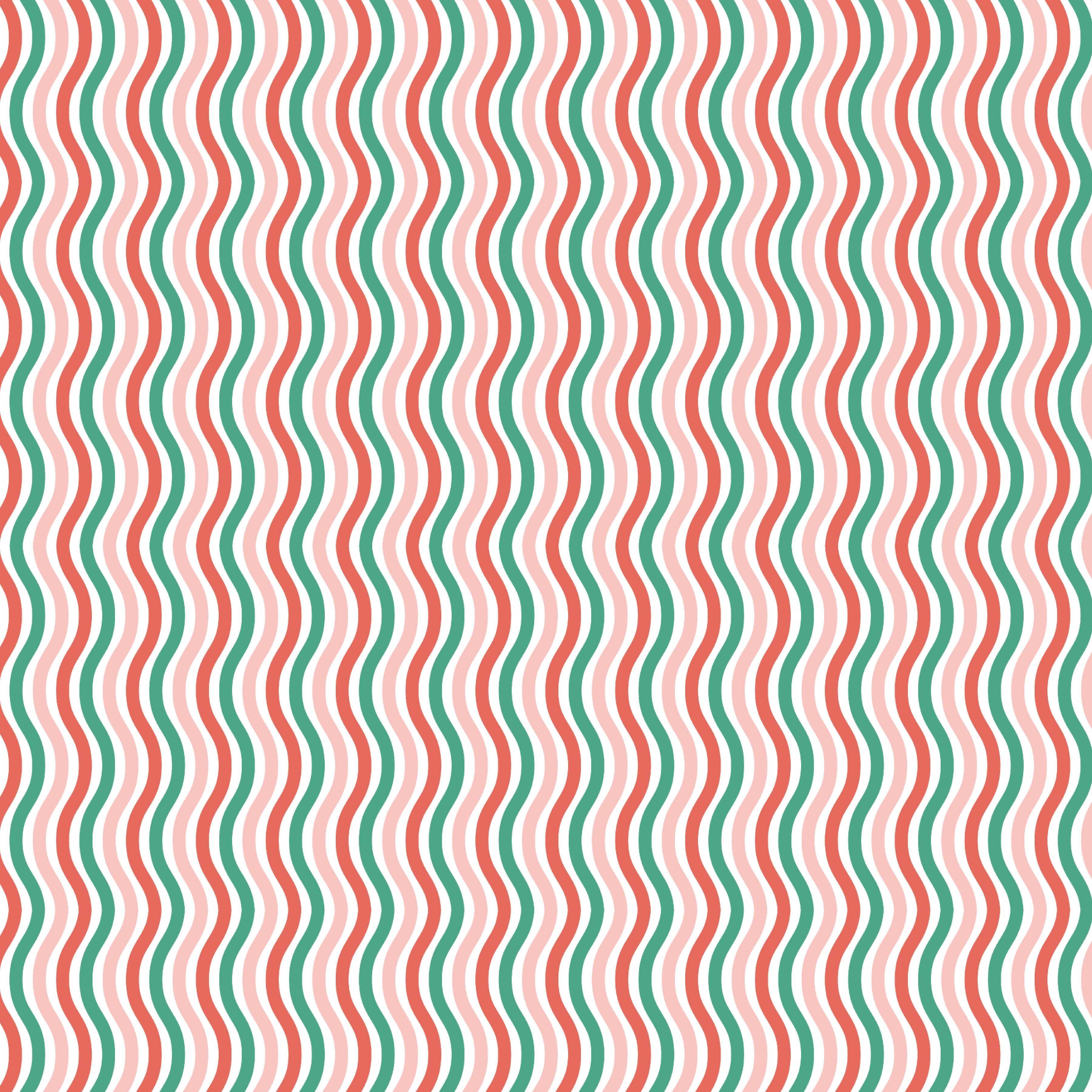 Boho Summer Waves Pattern Acrylic Sheets - CMB Pattern Acrylic